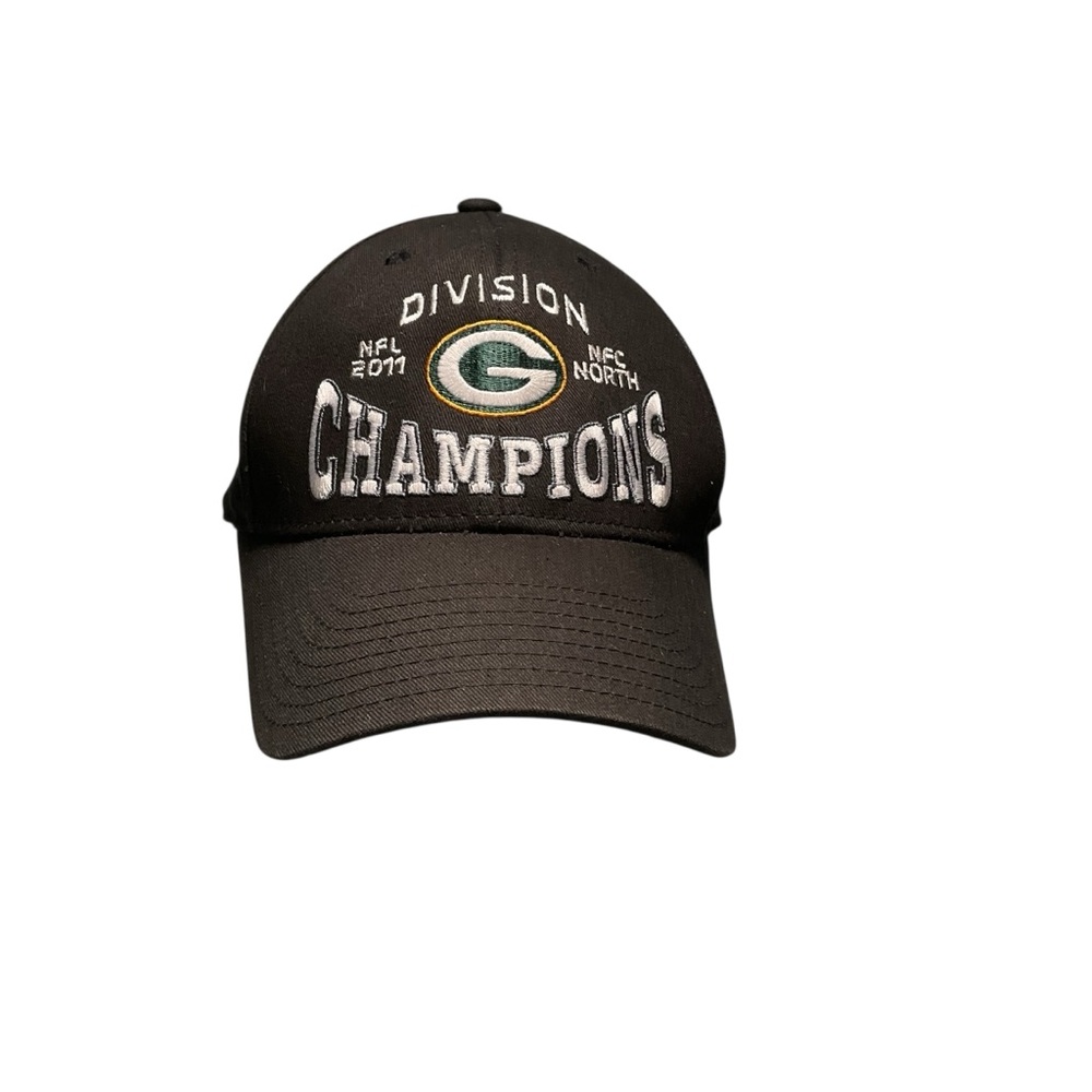 NFL Division NFC North Champions Green Bay 2011 Baseball Cap.  Loop & Hook.  OS